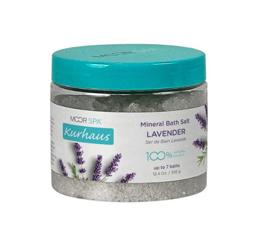 Kurhaus Lavender Mineral Bath Salt 12.4 oz