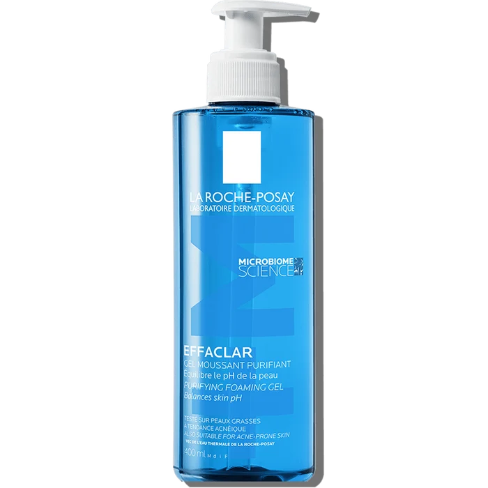 LA ROCHE POSAY Microbiome Effaclar Gel Moussant Purifiant غسول جل من لاروش بوزيه