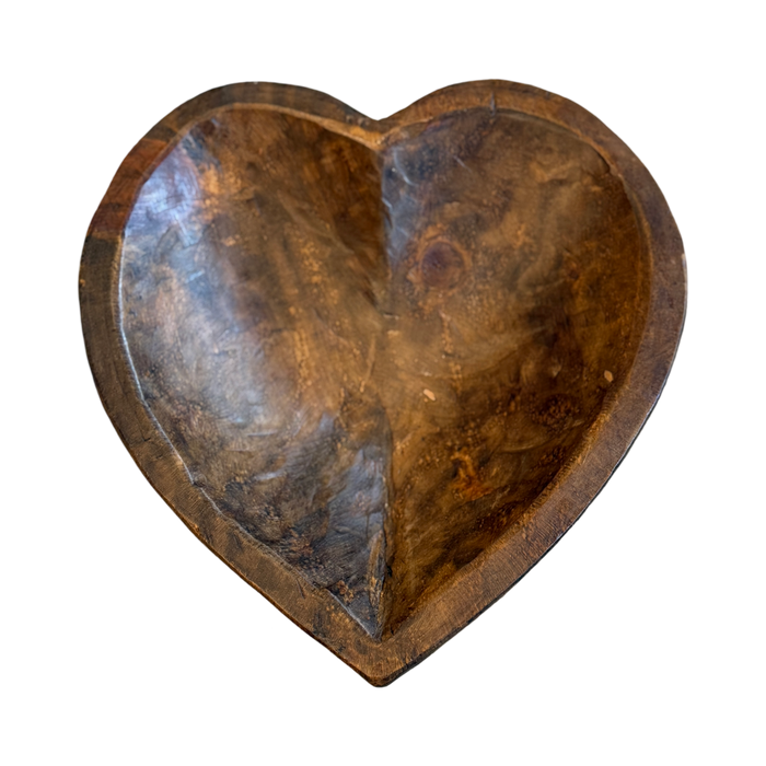 valentina imports heart shaped dough bowl