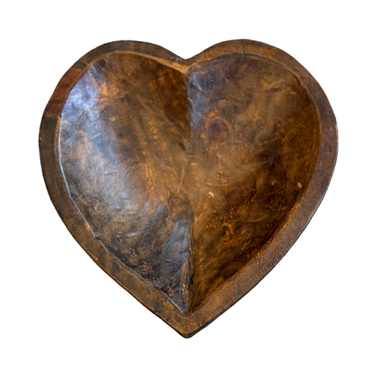 valentina imports heart shaped dough bowl