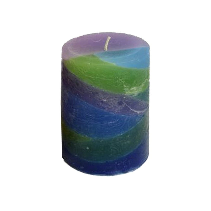 Layered Pillar Candle