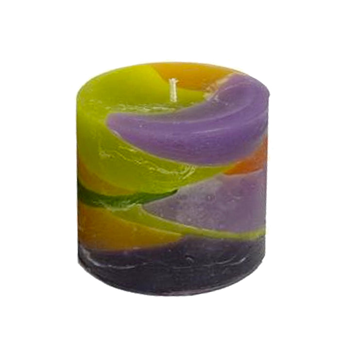 Layered Pillar Candle