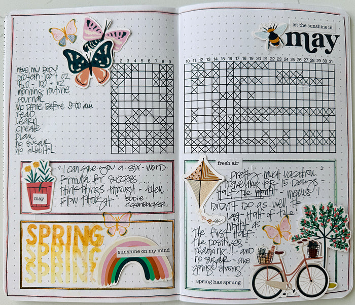 Layle By Mail | Habit Tracker Standard Wide Insert - BACK IN STOCK!