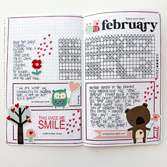 Layle By Mail | Habit Tracker Standard Wide Insert - BACK IN STOCK!