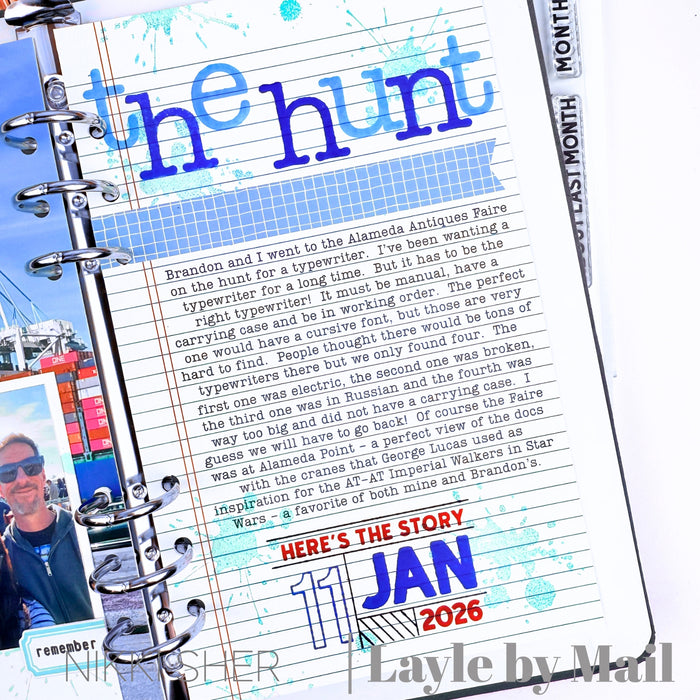 Layle By Mail | Tabs & Labels - 4x4 Stamp Set