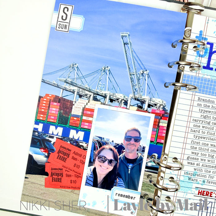 Layle By Mail | Tabs & Labels - 4x4 Stamp Set