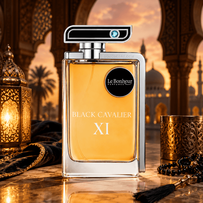 Le Bonheur Black Cavalier XI 100ml لو بونور بلاك كافاليير الحادي عشر - Princess Cosmetics Qatar