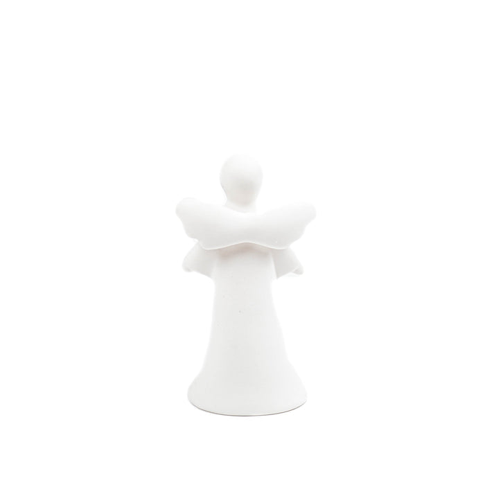 Led lamp - Engel - Keramiek - Wit - 7x5x13cm