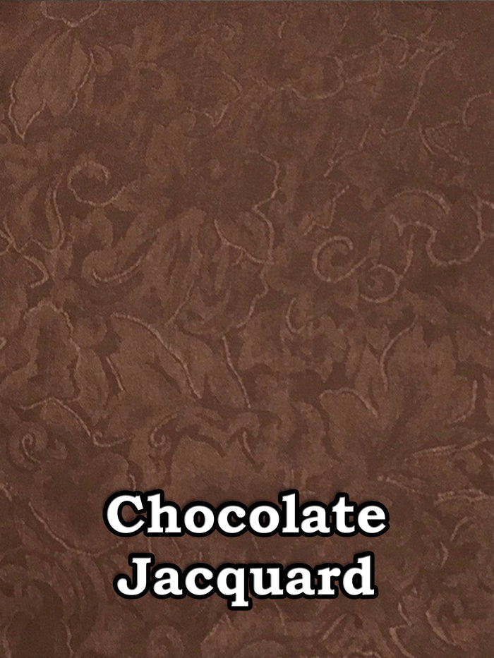 Chocolate Jacquard