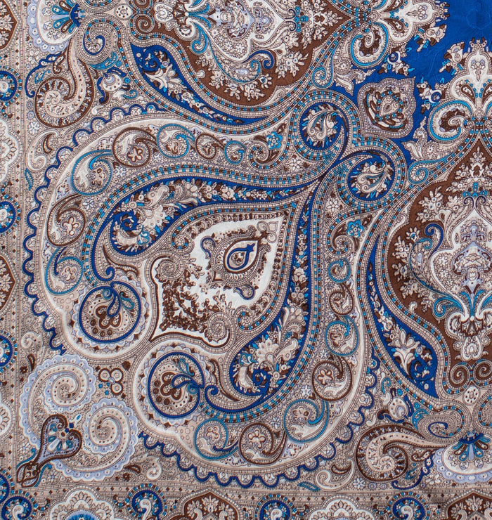 Royal Brown Paisley