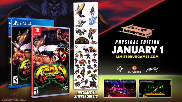 Limited Run #381: Fight'N Rage (PS4)
