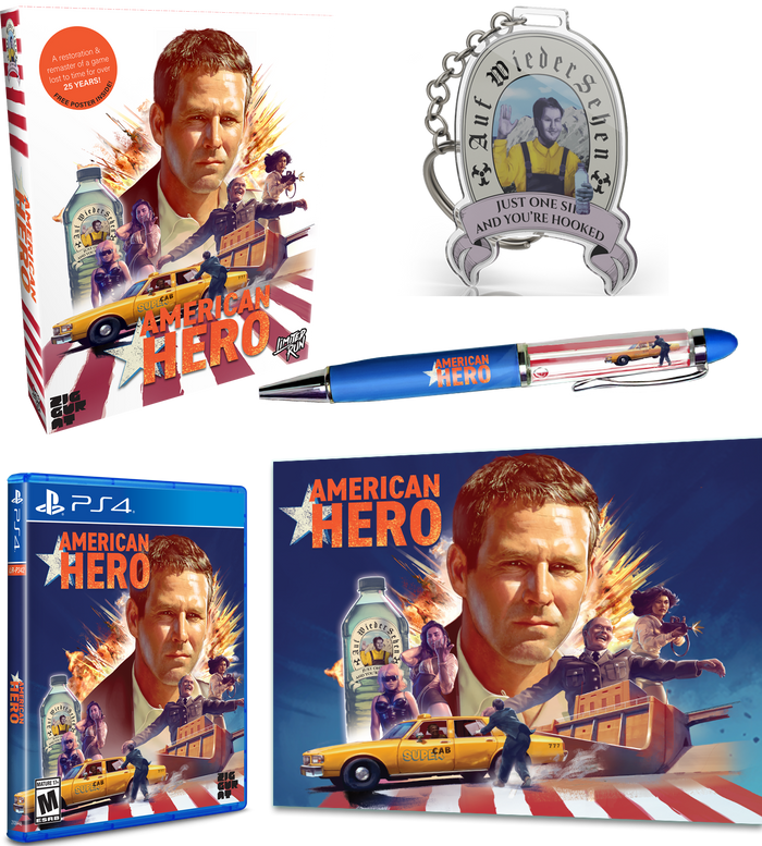 Limited Run #465: American Hero Collector's Edition (PS4)