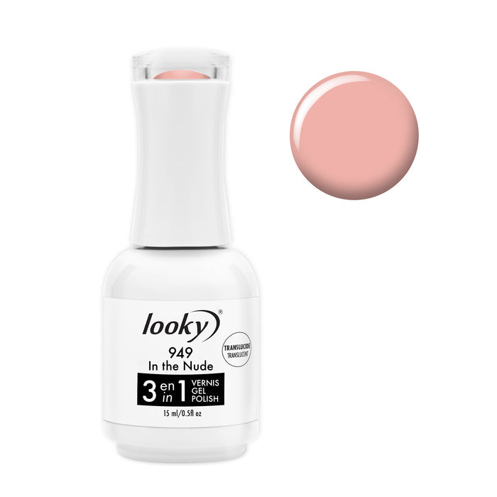 Looky Vernis Gel 3 en 1 #949 In the Nude (Collection les essentiels)