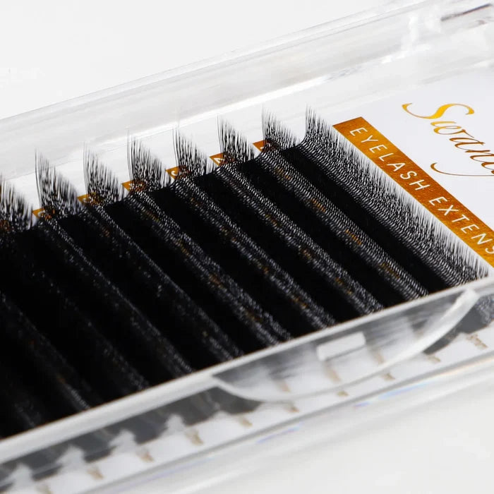 YY W Shape Lash Extensions M curl 0.07mm| Swaniya Lashes