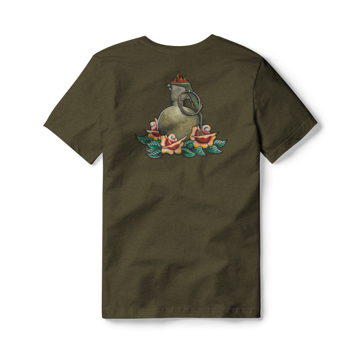M67 Grenade With Flower