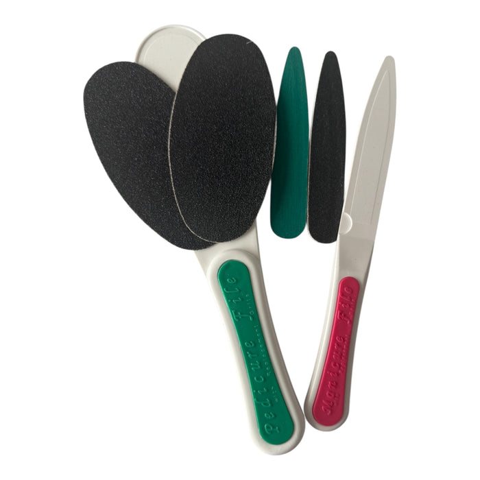Manicure & Pedicure File Combo x 2