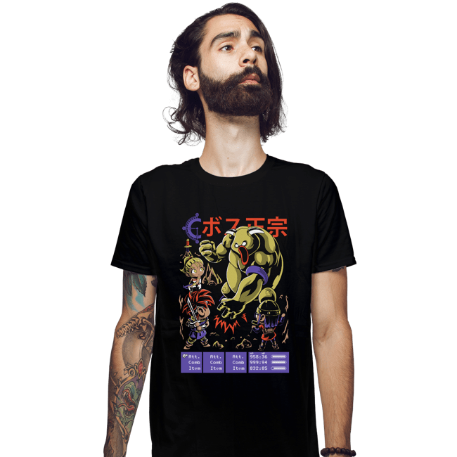 Secret_Shirts Fitted Shirts, Mens / Small / Black Masa Mune Boss