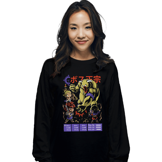 Long Sleeve Shirts, Unisex / Small / Black