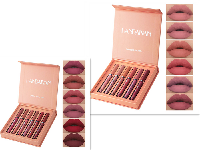 Matte Liquid Lipstick Set – 6 Shades