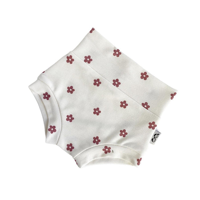 Mauve Ivory Dainty Flower Bummies and/or Headbands
