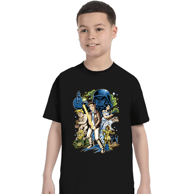 Daily_Deal_Shirts T-Shirts, Youth / XS / Black May The Schwartz Be With You