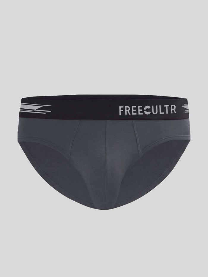 Men's Anti-Bacterial Micro Modal Brief in Contrast Waistband (Pack of 1)