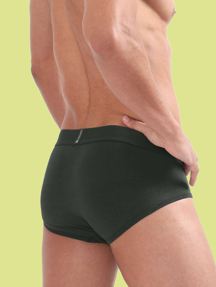 Men's Anti-Bacterial Micro Modal Brief in Solid Waistband (Pack of 2)
