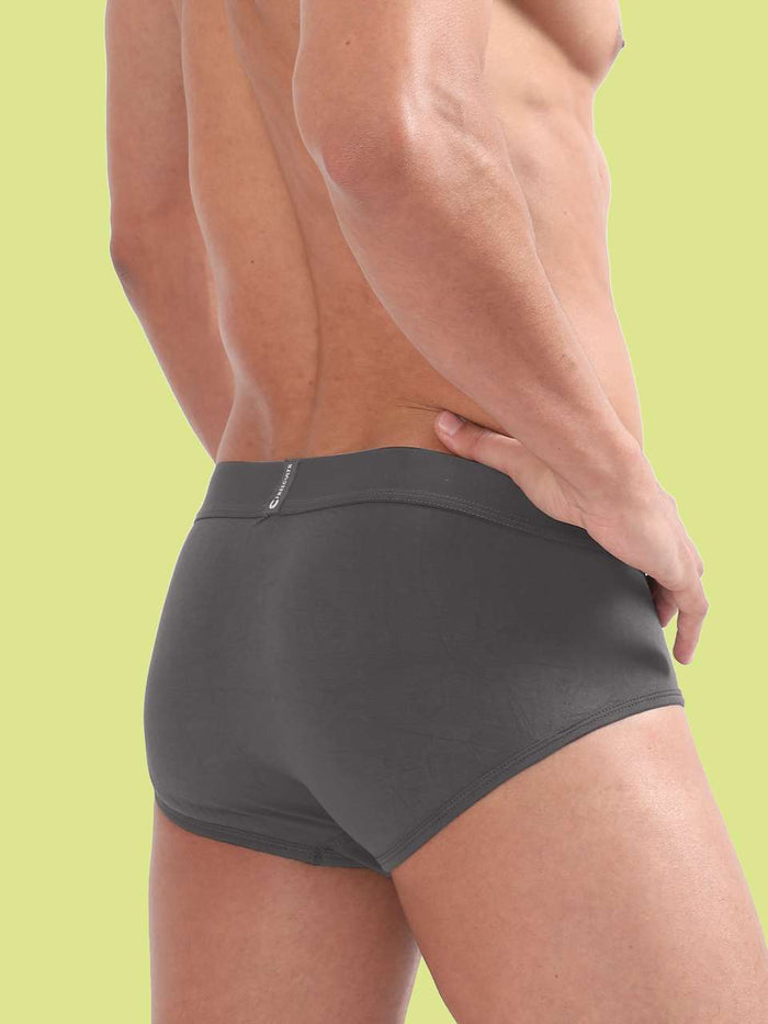 Men's Anti-Bacterial Micro Modal Brief in Solid Waistband (Pack of 3)