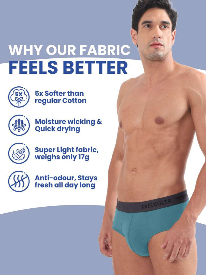Men's Anti-Bacterial Micro Modal Brief (Pack of 4)