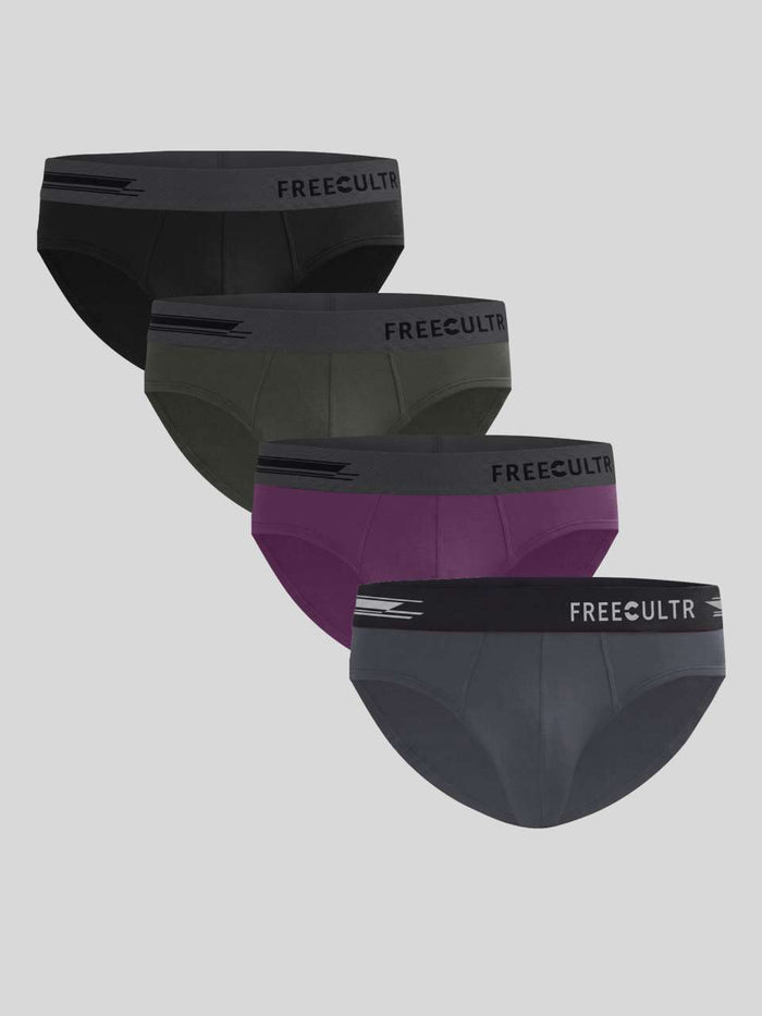 Men's Anti-Bacterial Micro Modal Brief (Pack of 4)