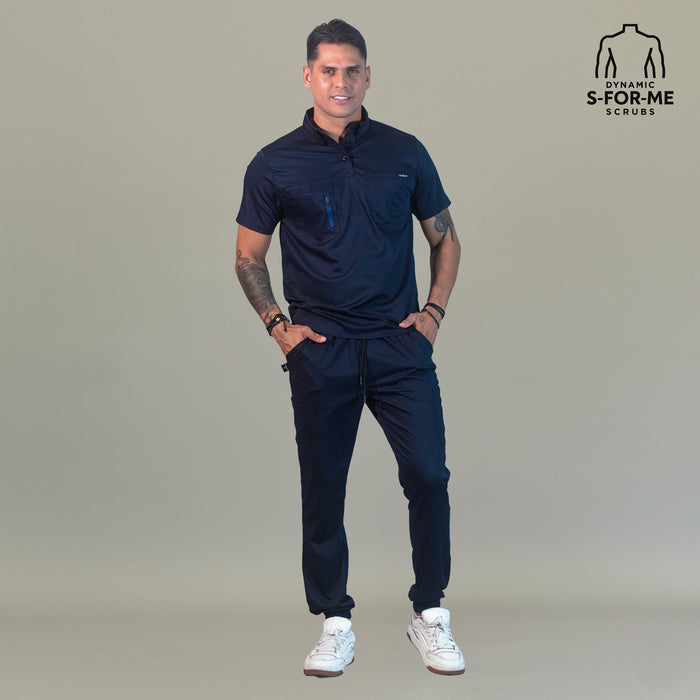 Men’s Butter Soft Touch Navy Blue Top Style 510