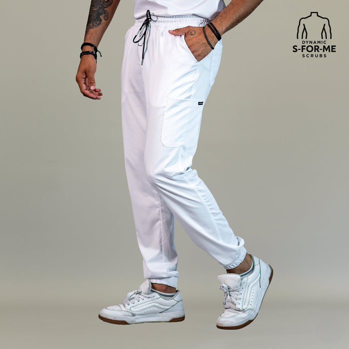 White scrubs