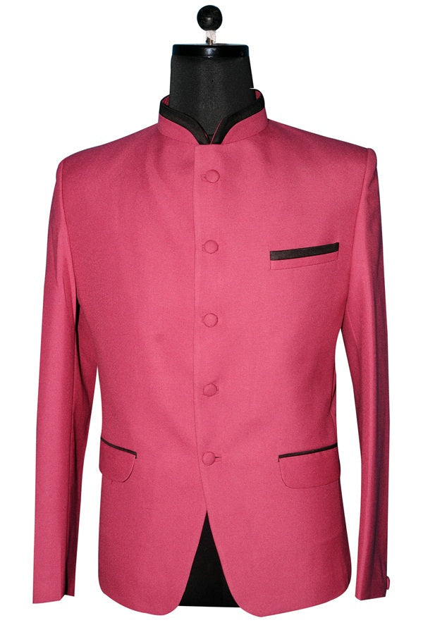 Mens Stylish Pinkish Jodhpuri Prince Coat MBJ-82