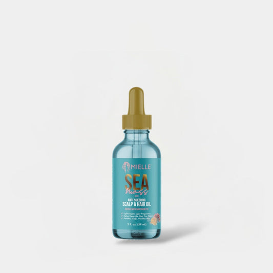 Mielle Organics Sea Moss Anti - Shedding Scalp & Hair Oil 59ml ماييل أورغانيكس زيت الشعر وفروة الرأس بعشب البحر لمكافحة تساقط الشعر - Princess Cosmetics Qatar