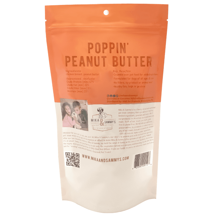 Mika and Sammy Poppin' Peanut Butter