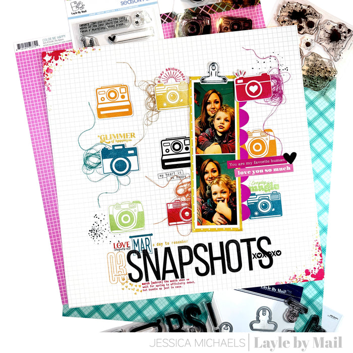 Mini Clips - Clip It Stamp & Metal Die Bundle