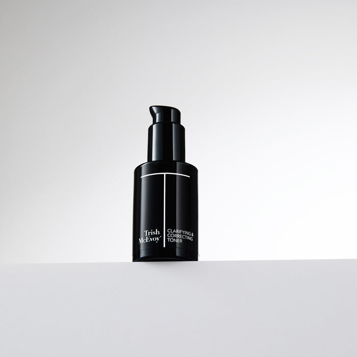 Clarifying Correcting Toner bottle on a white background