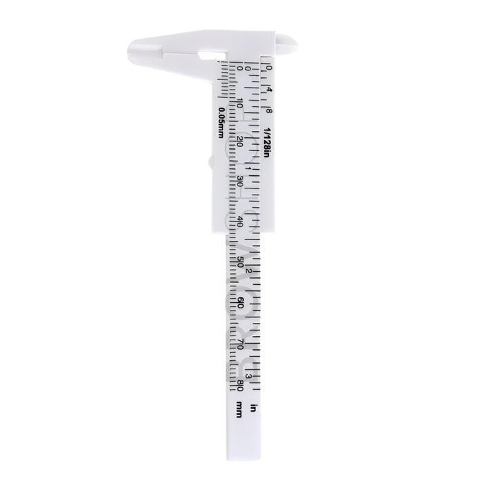 Mini Measurement Caliper - White (80mm)