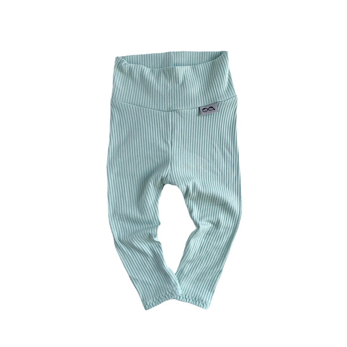 Mint Rib Leggings and/or Knot Beanie Hat
