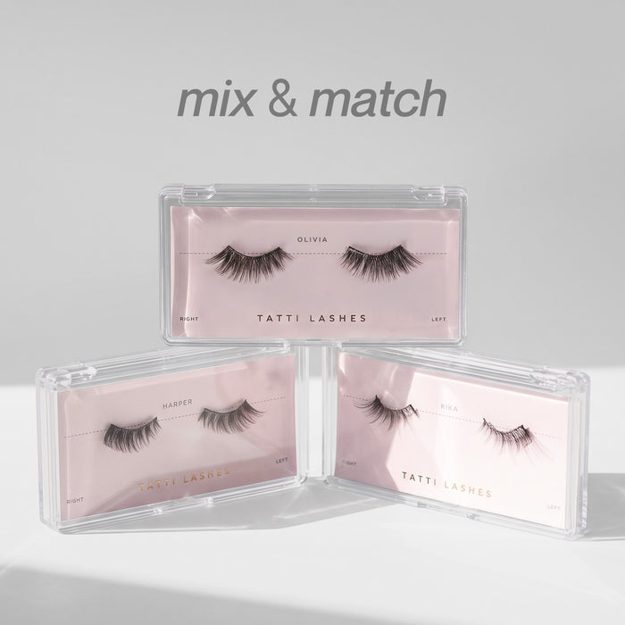 Mix & Match Pre-Glued Half Lash Bundle