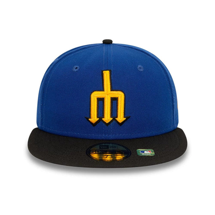 This is a MLB City Connect Seattle Mariners Blue 59FIFTY Fitted Cap 3