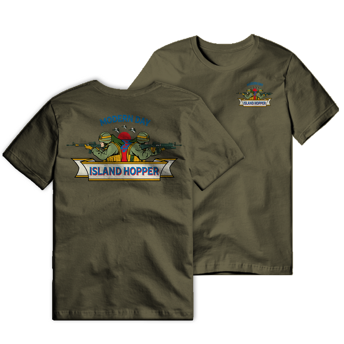 Modern Day Island Hopper Tee