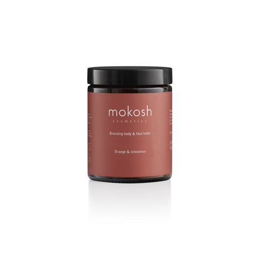 MOKOSH Orange & Cinnamon - savaiminio įdegio losjonas kūnui ir veidui