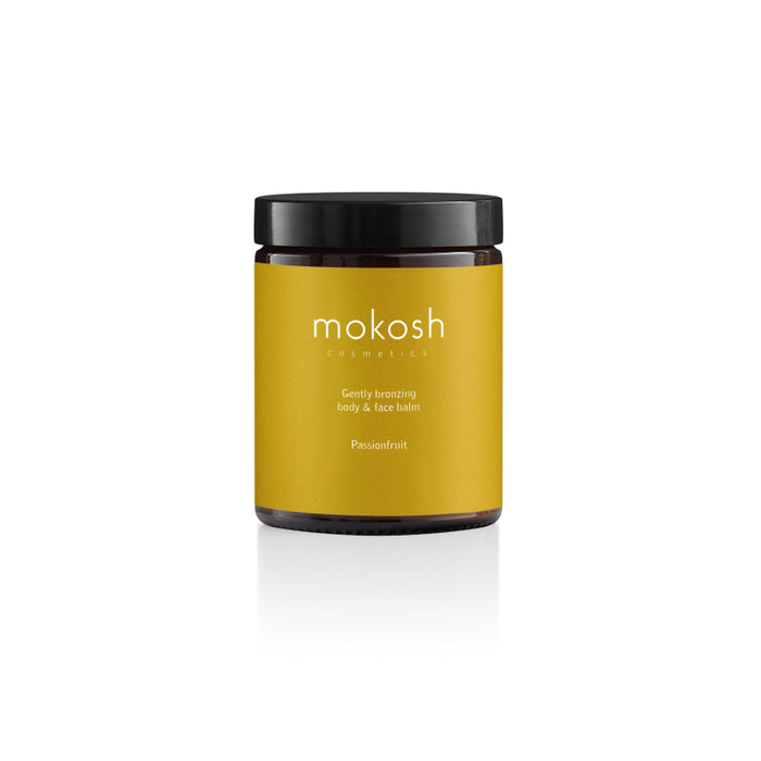 MOKOSH Passionfruit - švelniai bronzuojantis kūno ir veido balzamas