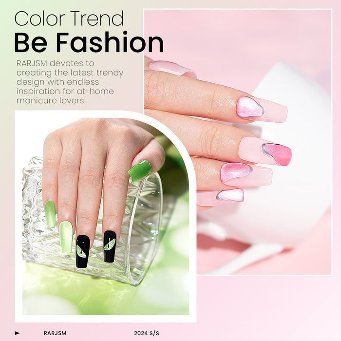 Moonlight Cat Eye Gel Nail Polish Set