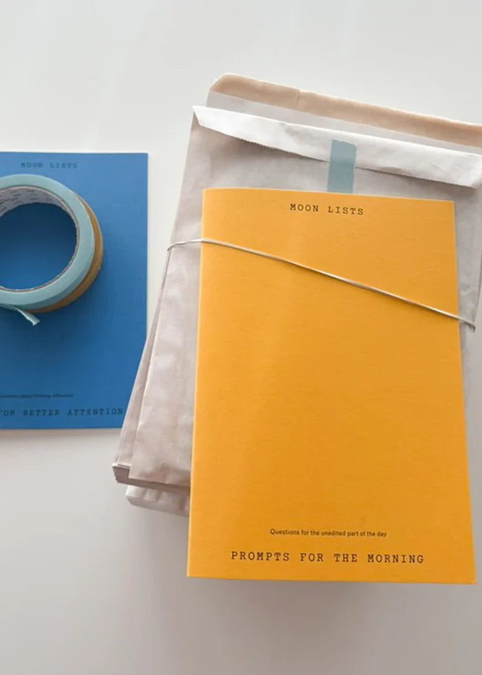 Moonlists: Prompts for the Morning