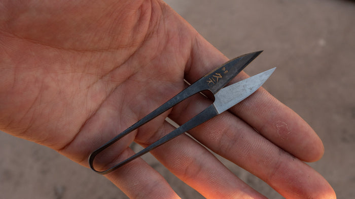 Morihei Hisamoto Nigiri Thread Shears 90mm - HITOHIRA