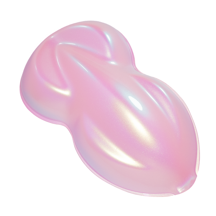 Mother of Pearl Over Bubble Gum Pink Basecoat Quart Car Motorcycle Paint Kit