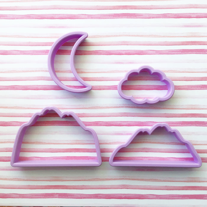 Mountain Range Cookie Cutters