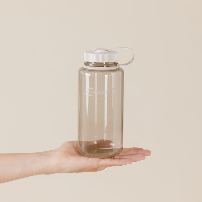 Nalgene - Wide Mouth Bottle 1 Litre - Cotton "Nalgene Bottles" "Nalgene Stockists" "Nalgene Bottle Stockists"